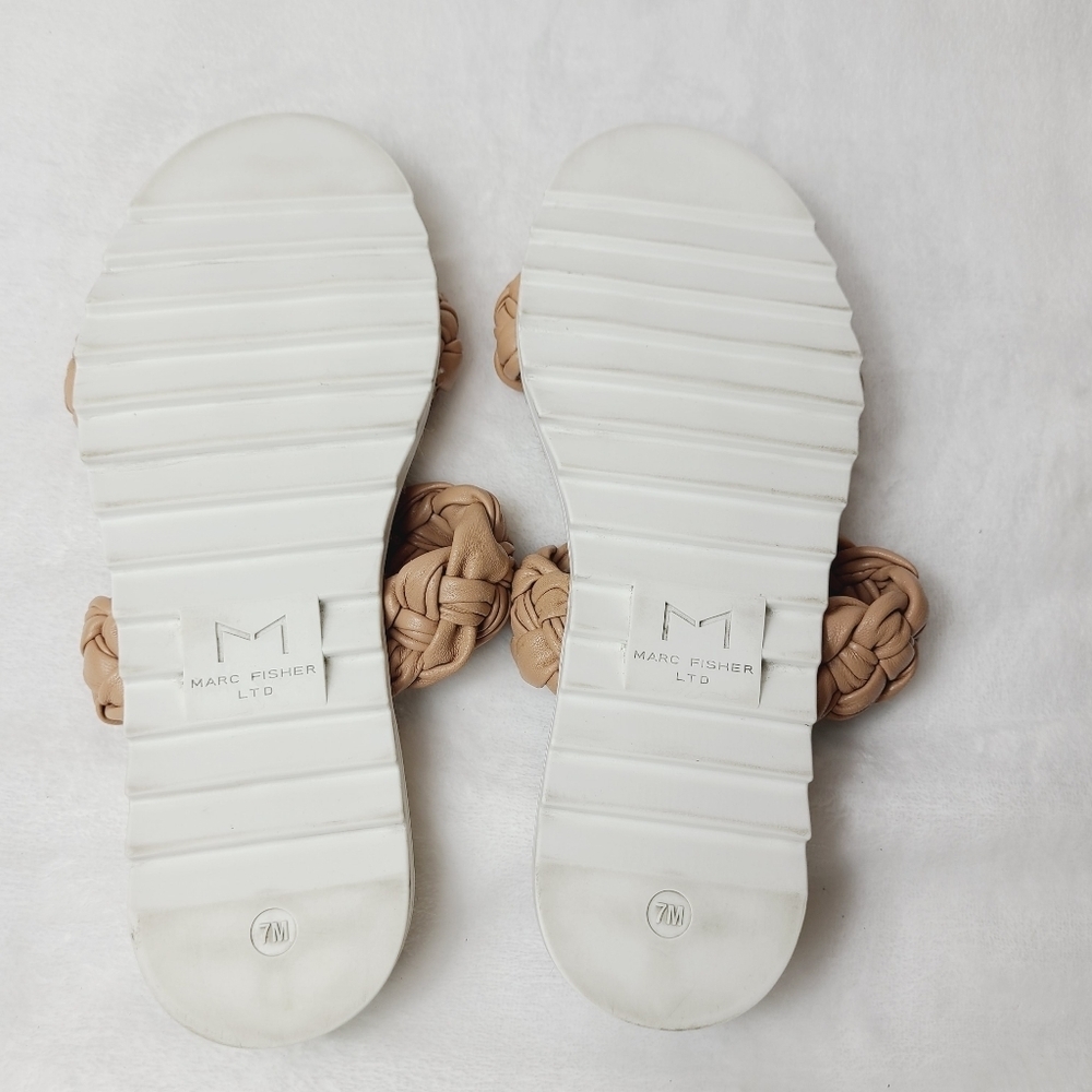 MARC FISHER jaimee espadrille slide sandals - Picture 6 of 6
